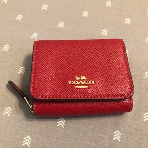 Coach small trifold wallet